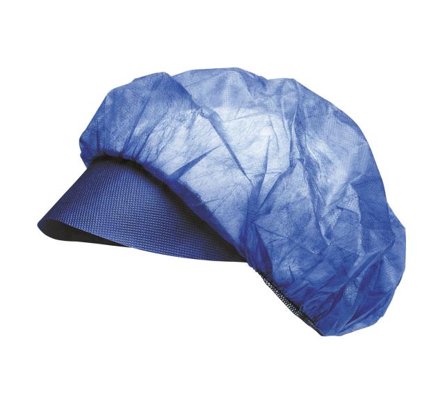 Bouffant cap med skygge Cerva VAPI - blå
