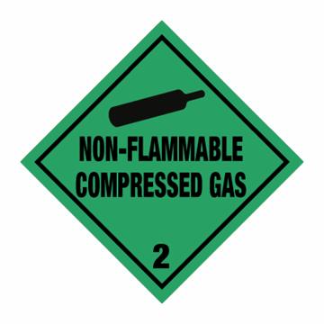 Non flammable compressed gas kl. 2